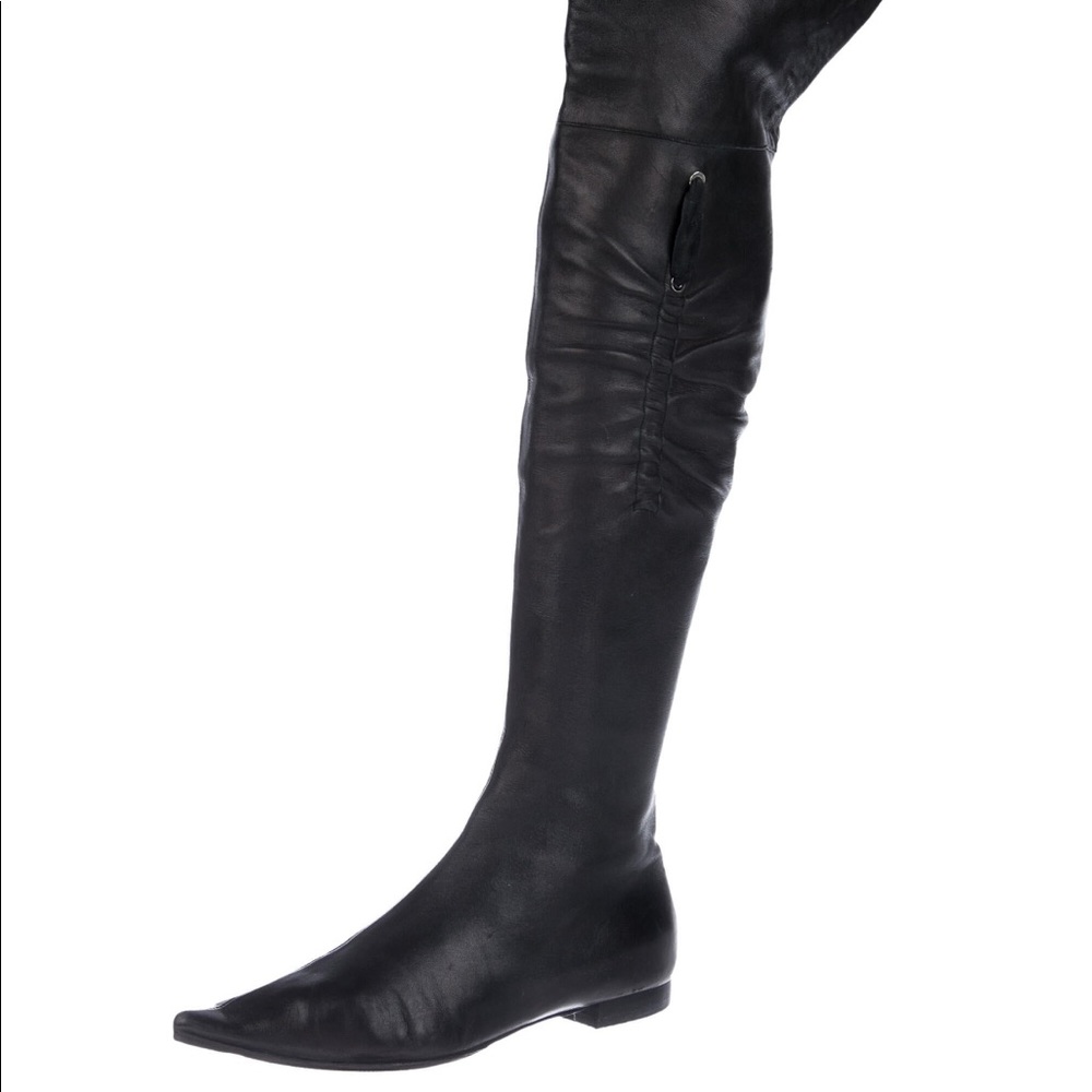 Dior over the knee boots. Size 37. 1/2 inch heel.